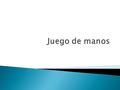  ¿Cómo formó su hipótesis sobre que fotocopia correspondía a su mano y cuáles son?  ¿Qué factores influyeron en su decisión final?  ¿Qué tipos de percepción.
