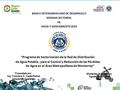 Presentado por : Ing. Francisco G. Cantú Ramos Director de Operación “Programa de Sectorización de la Red de Distribución de Agua Potable, para el Control.