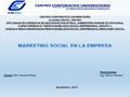 CENTRO CORPORATIVO UNIVERSITARIO ALIANZA CECOU - RIACEV DIPLOMADO EN GERENCIA DE SEGURIDAD INDUSTRIAL, AMBIENTE E HIGIENE OCUPACIONAL CURSO GERENCIA Y.