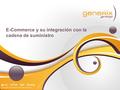E-Commerce y su integración con la cadena de suministro.