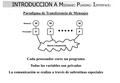 INTRODUCCION A M (ESSAGE) P (ASSING) I (NTERFACE) Paradigma de Transferencia de Mensajes Cada procesador corre un programa Todas las variables son privadas.