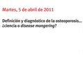 Disease-mongering es el proceso de ampliar los limites de las enfermedades tratables para expandir el mercado por aquellos que venden u ofrecen tratamientos.