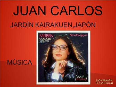 JUAN CARLOS JARDÌN KAIRAKUEN,JAPÓN MÚSICA Junto con los parques jardín de Kenroku-en y Koraku-en, a KairaKu-en se le considera uno de los Tres Grandes.