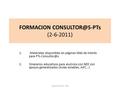 FORMACION (2-6-2011) 1. Materiales disponibles en páginas Web de interés para 2.Itinerarios educativos para alumnos con.