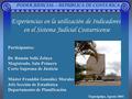 PODER JUDICIAL – REPUBLICA DE COSTA RICA Experiencias en la utilización de Indicadores en el Sistema Judicial Costarricense Tegucigalpa, Agosto 2004 Participantes: