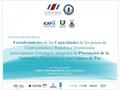 Fortalecimiento de las Capacidades de los países de Centroamérica y República Dominicana para impulsar Estrategias Integrales de Prevención de la Violencia.