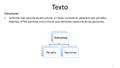 Texto Estructurar La forma más sencilla de estructurar un texto consiste en separarlo por párrafos. Además, HTML permite incluir títulos que delimitan.