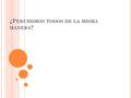 ¿P ERCIBIMOS TODOS DE LA MISMA MANERA ?. J EROME B RUNER 1915.