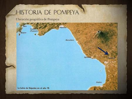 Ubicación geográfica de Pompeya