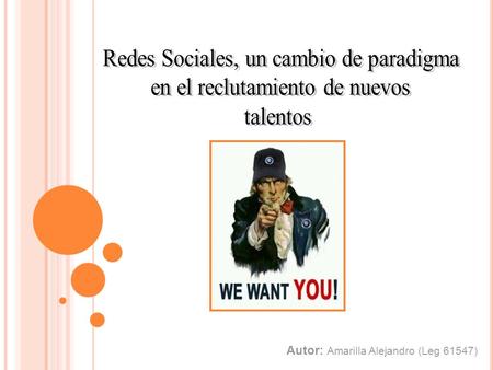 Autor: Amarilla Alejandro (Leg 61547). Historia de las Redes Sociales Década de los 80 nacen los newsgroup 1995 se crea classmates.com, primer red social.