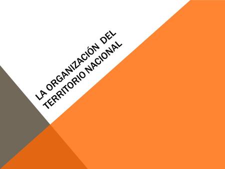 LA ORGANIZACIÓN DEL TERRITORIO NACIONAL. LA BANDERA DE WIPHALA La wiphala es una bandera cuadrangular de siete colores utilizada por algunas etnias de.