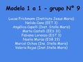 Modelo 1 a 1 - grupo Nº 9 Lucas Frickmann (Instituto Jesus Maria) Nelida Cano (EET 3) Angélica Capelli (Inst. Stella Maris) Marta Castelli (EES 31) Fabiana.