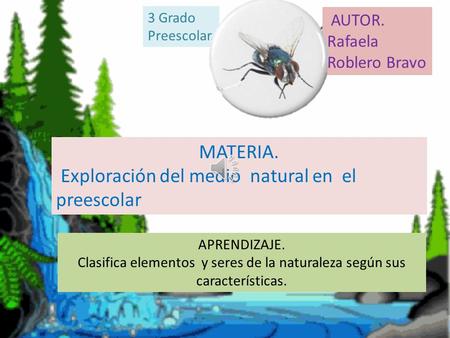 Exploración del medio natural en el preescolar