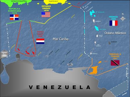 BARBADOS Los Roques La Orchila La Blanquilla Margarita La Tortuga Los Monjes Las Aves Los Testigos Isla Aves HAITÍ V E N E Z U E L A PUERTO RICO ESTADOS.