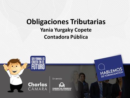 Obligaciones Tributarias Yania Yurgaky Copete Contadora Pública