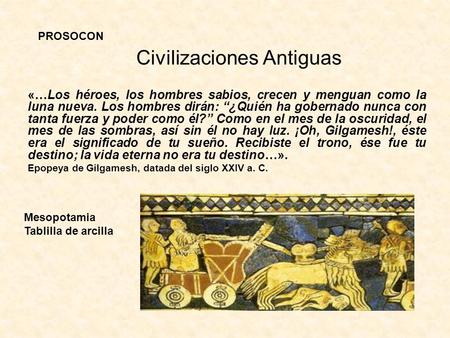 Civilizaciones Antiguas