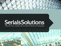 SS_T.09. La experiencia del usuario con Summon Anne Lenzini Senior Training & Education Specialist Serials Solutions.