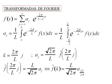 TRANSFORMADAS DE FOURIER. K KK  ( x’-x ) =  ( x-x’ )