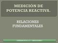 RELACIONES FUNDAMENTALES 1 CATEDRA DE A.3.17.1 MEDICIONES I.