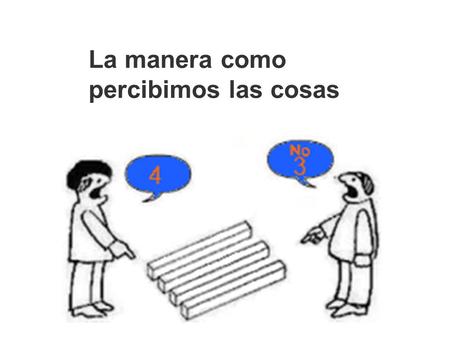 La manera como percibimos las cosas EXPOSICIÓN A simple vista todos diremos que el cilindro más lejano es más grande que el más cercano ¿verdad?... Pues.