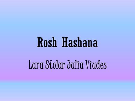 Lara Stolar Julia Viudes