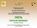 Intendencia de Lavalleja, Agencia de Desarrollo Municipio de Solís de Mataojo Red Mundial Territories.net a través de la Red Latinoamericana TAG Territorios.
