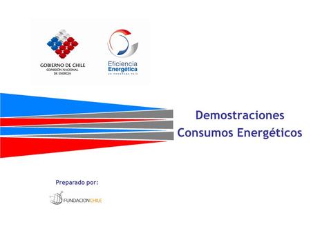 Demostraciones Consumos Energéticos Preparado por: