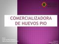 Empresarismo Facultad de Ingeniería Civil Prof. Javier Mantilla Socios: Jorge Luis Rozo Rodríguez Manuel Alejandro Saldaña Osorio.