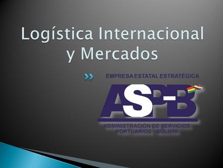 Logística Internacional y Mercados