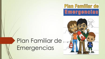 Plan Familiar de Emergencias