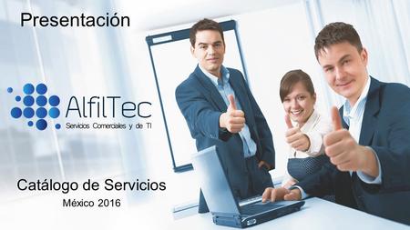 Catálogo de Servicios México 2016