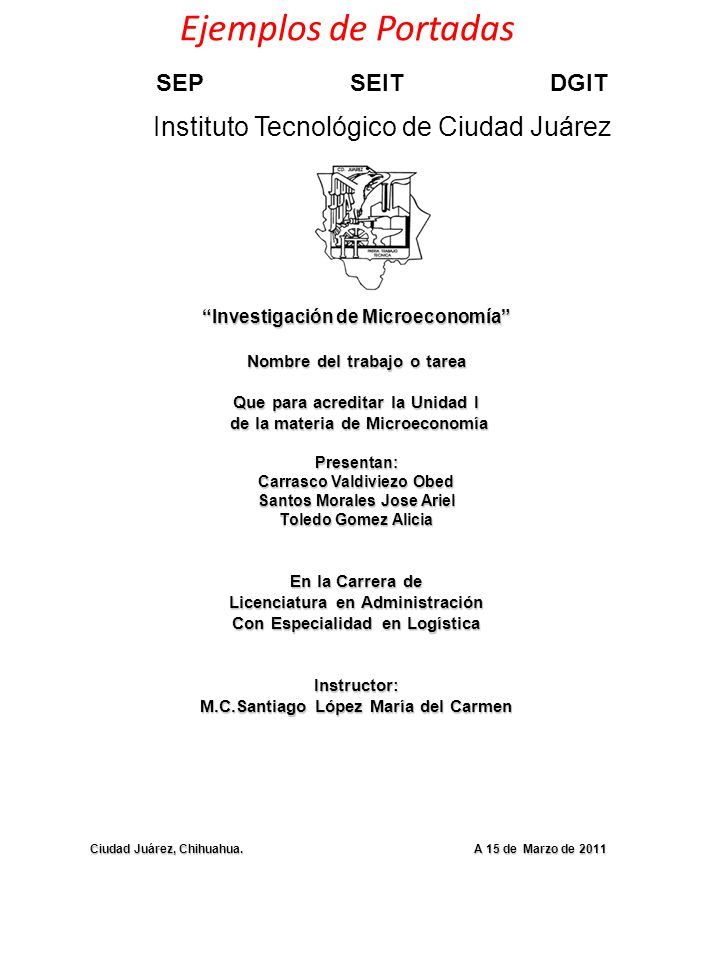 Instituto Tecnológico de Ciudad Juárez - ppt descargar
