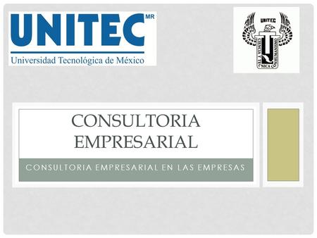 CONSULTORIA EMPRESARIAL EN LAS EMPRESAS CONSULTORIA EMPRESARIAL.