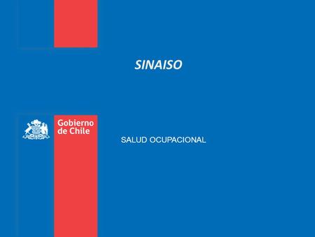 SINAISO SALUD OCUPACIONAL.