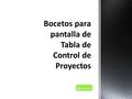 Codigo Cliente – Nombre ClienteCodigo Proyecto – Nombre Proy - …. [info proyecto] Doc 1 – Doc 2 – Doc N Proyectos disponibles [Paginación de tabla] Mostrar.