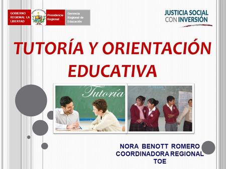 TUTORÍA Y ORIENTACIÓN EDUCATIVA