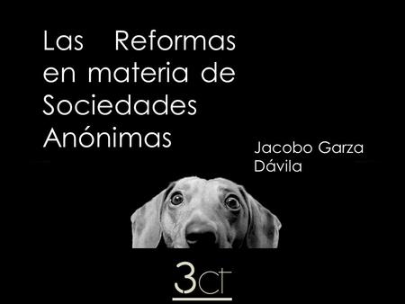 Las Reformas en materia de Sociedades Anónimas Jacobo Garza Dávila.