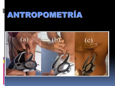 ANTROPOMETRÍA.