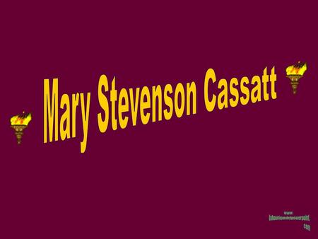 Mary Cassatt nace en Pensilvania. En 1.844. Se traslada a Francia, instalándose definitivamente en París. Su obra atrajo la atención del pintor Edgar.