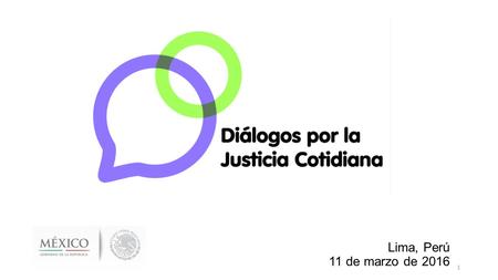 Lima, Perú 11 de marzo de 2016 1. Antecedentes Principales 2 1994 Reforma sobre justicia constitucional y seguridad pública 2008 Reforma en materia penal.