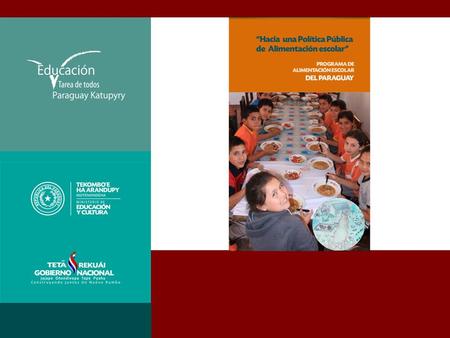 El PAE como estrategia de SAN y el cumplimiento del DHAA. FOTO Es ampliamente reconocido que los Programas de Alimentación Escolar - PAE van mucho más.