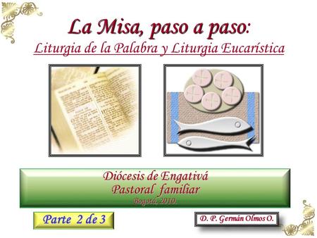 La Misa, paso a paso: Liturgia de la Palabra y Liturgia Eucarística