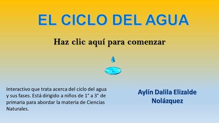 Haz clic aquí para comenzar Aylín Dalila Elizalde Nolázquez