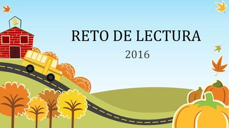 RETO DE LECTURA 2016.