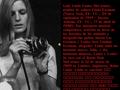 Lady Linda Louise McCartney, nombre de soltera Linda Eastman ( Nueva York, EE. UU., 24 de septiembre de 1941 - Tucsón, Arizona, EE. UU., 17 de abril de.