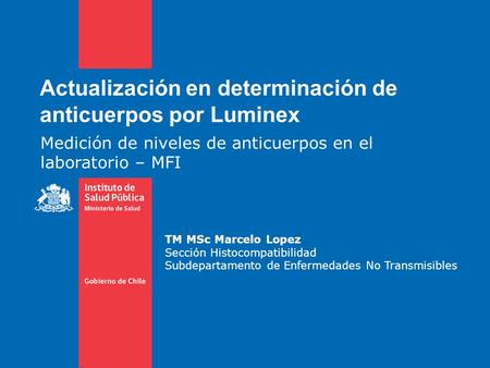 Actualización en determinación de anticuerpos por Luminex