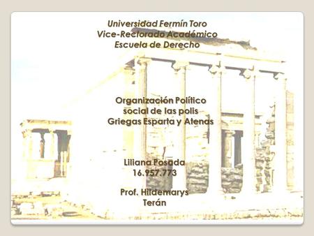 Universidad Fermín Toro Vice-Rectorado Académico Escuela de Derecho