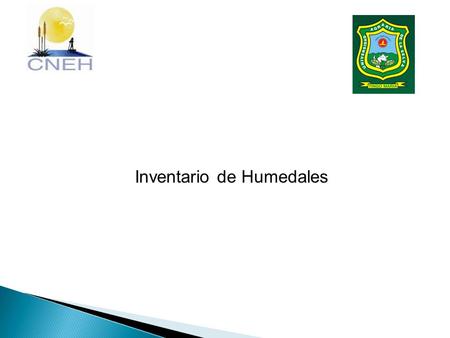 Inventario de Humedales. Proceso que permite identificar y localizar a los humedales, sus nombres, la región a la que pertenecen, dimensiones, sus características.