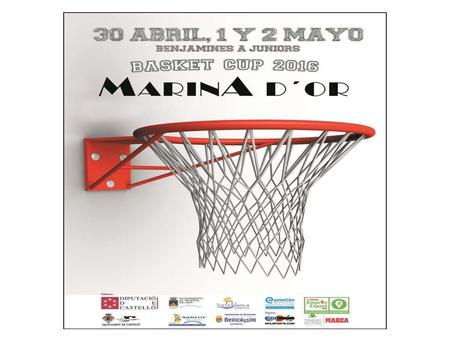 Marina D´or Basket Cup 2016 Participación en la MARINA D´OR BASKET CUP, torneo de baloncesto de equipos en edades de formación (420 partidos, 175 equipos,