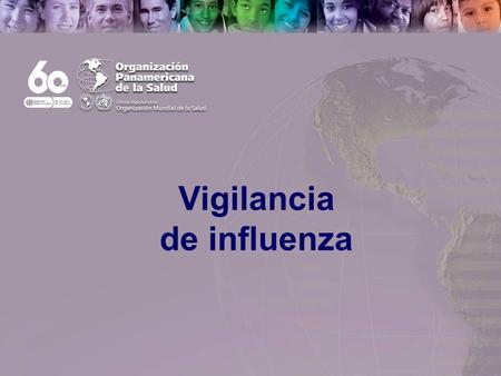 Text Pan American Health Organization Vigilancia de influenza.